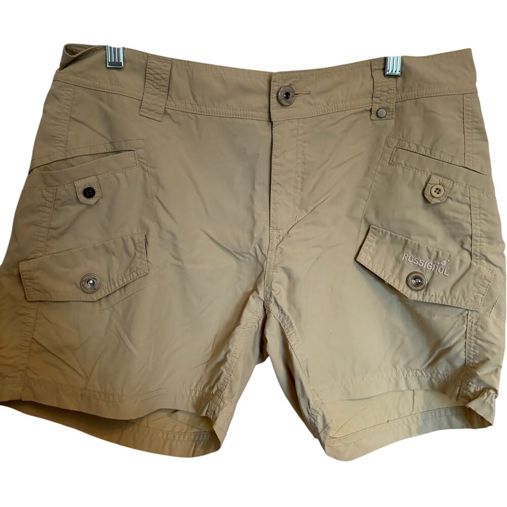 Rossignol shorts size Medium yellow khaki - Picture 1 of 11
